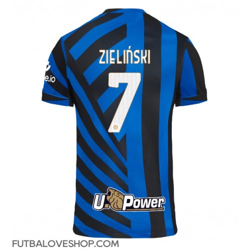 Dres Inter Milan Piotr Zielinski #7 Domáci 2024-25 Krátky Rukáv